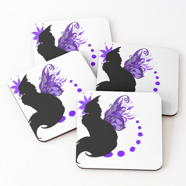 Item preview, Fairy Cat Purple designed and sold by Zovanah.