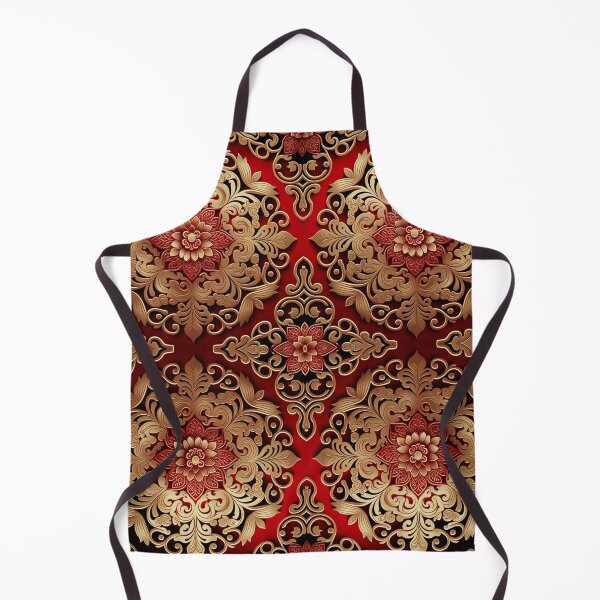 Item preview, Exclusive 2023 New Year Chinese Art Pattern Print I - Red and Gold Oriental Design Lovers designed and sold by thearttist.