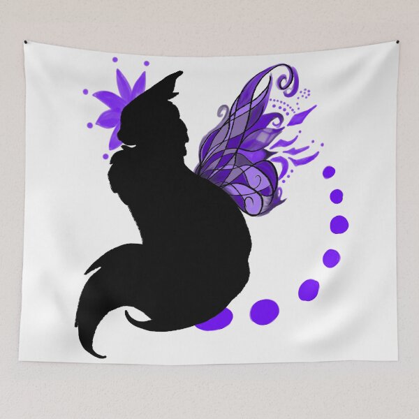 Item preview, Fairy Cat Purple designed and sold by Zovanah.