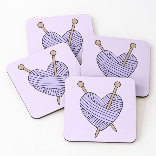 Item preview, Yarn Heart (Light Violet) designed and sold by nklange240.