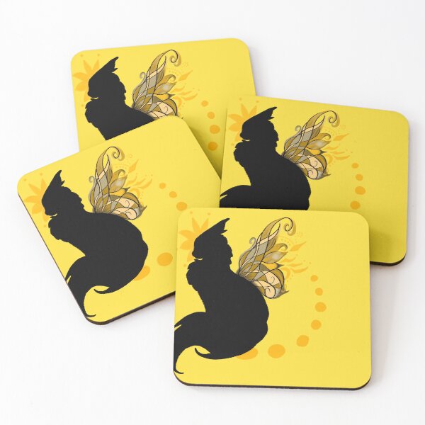 Item preview, Fairy Cat Yellow designed and sold by Zovanah.
