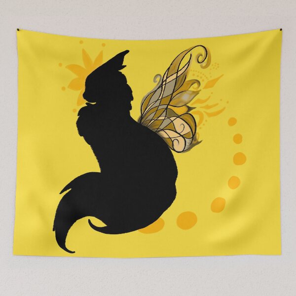 Item preview, Fairy Cat Yellow designed and sold by Zovanah.