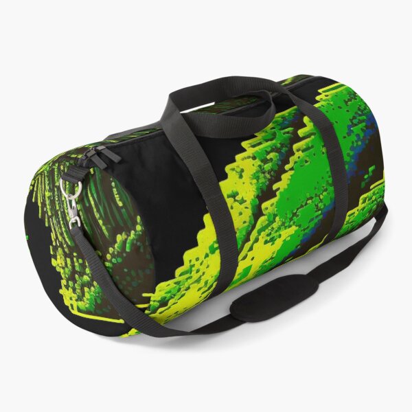 Item preview, alien extraterrestrial invasion pixel art in matrix style designed and sold by popurbanart.