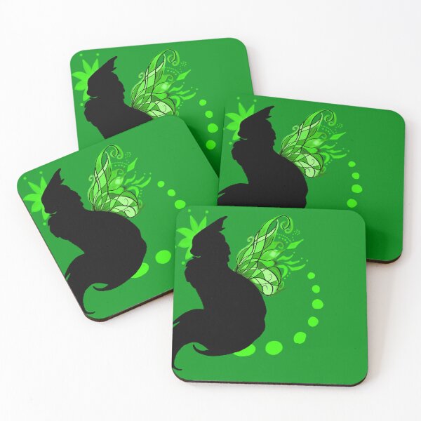 Item preview, Green Fairy Cat designed and sold by Zovanah.