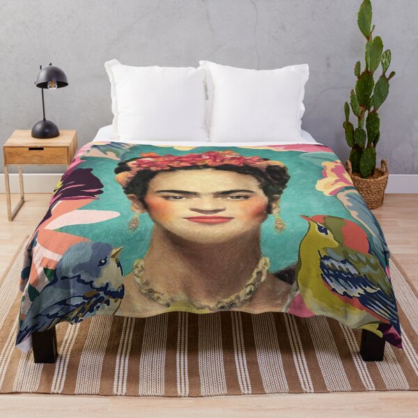 Frida Kahlo Throw Blanket