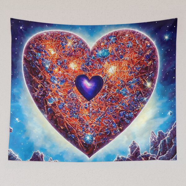 Item preview, Valentine's day heart digital artwork, AI generated designed and sold by Midnight-Hour.