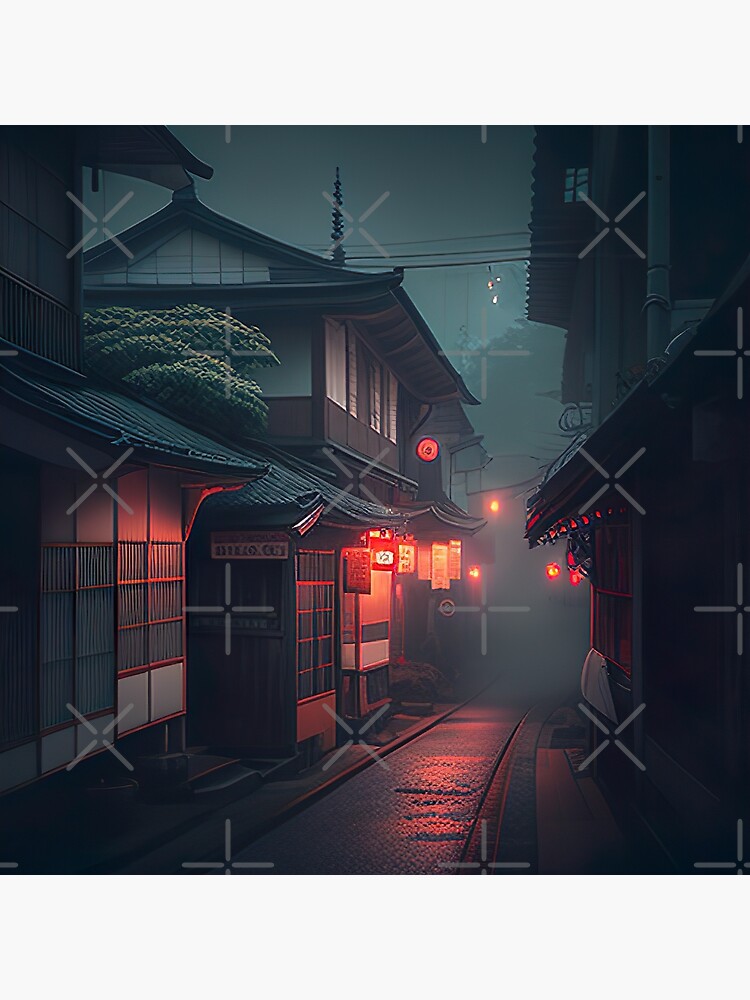 Tokyo Street, Anime Background Art, Scenery, Illustration, Generative AI  Stock Illustration | Adobe Stock