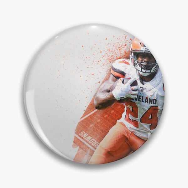 Item preview, Nick Chubb Cleveland Sports Art designed and sold by JRSportsGraphics.
