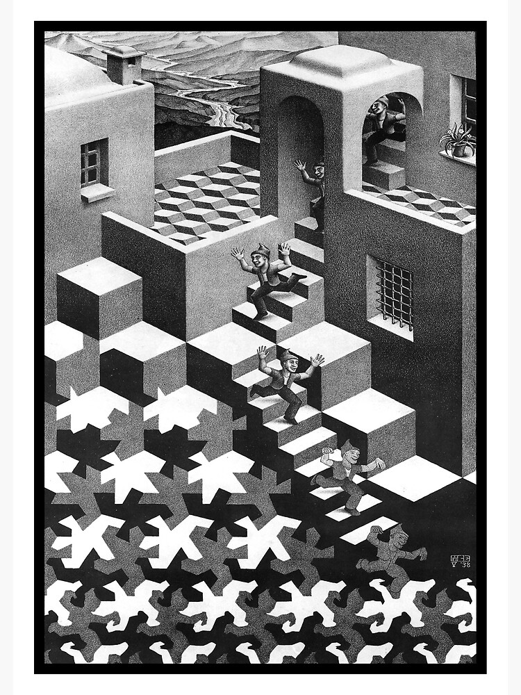 Discover M.C. Escher art Canvas