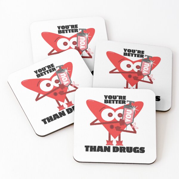 Item preview, You're Better Than Drugs. Heart Injecting Love. Funny Meme Vday LOL Joke designed and sold by doseofwin.