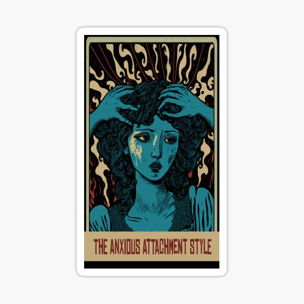 "Anxious Attachment Style Tarot Card Breakup Relationship Tarot Card
