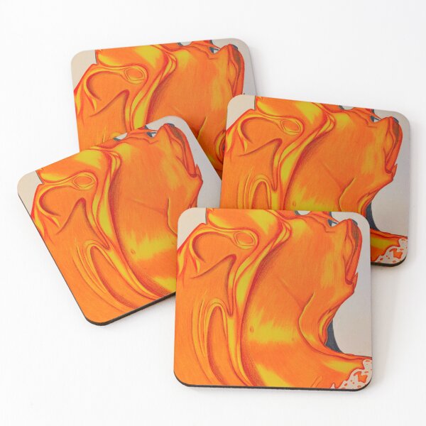 Item preview, Tangerine Paint Blob  designed and sold by julesceleste.