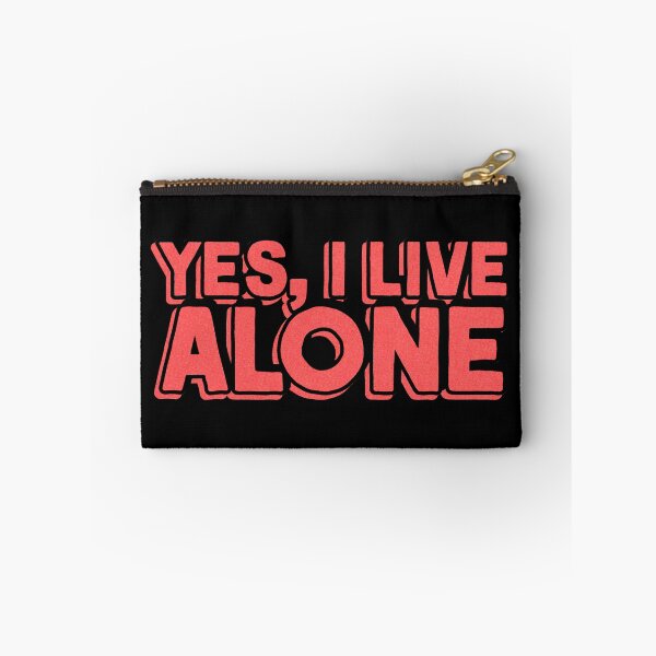 Item preview, Yes, I live alone designed and sold by The Cosmic Turtle.