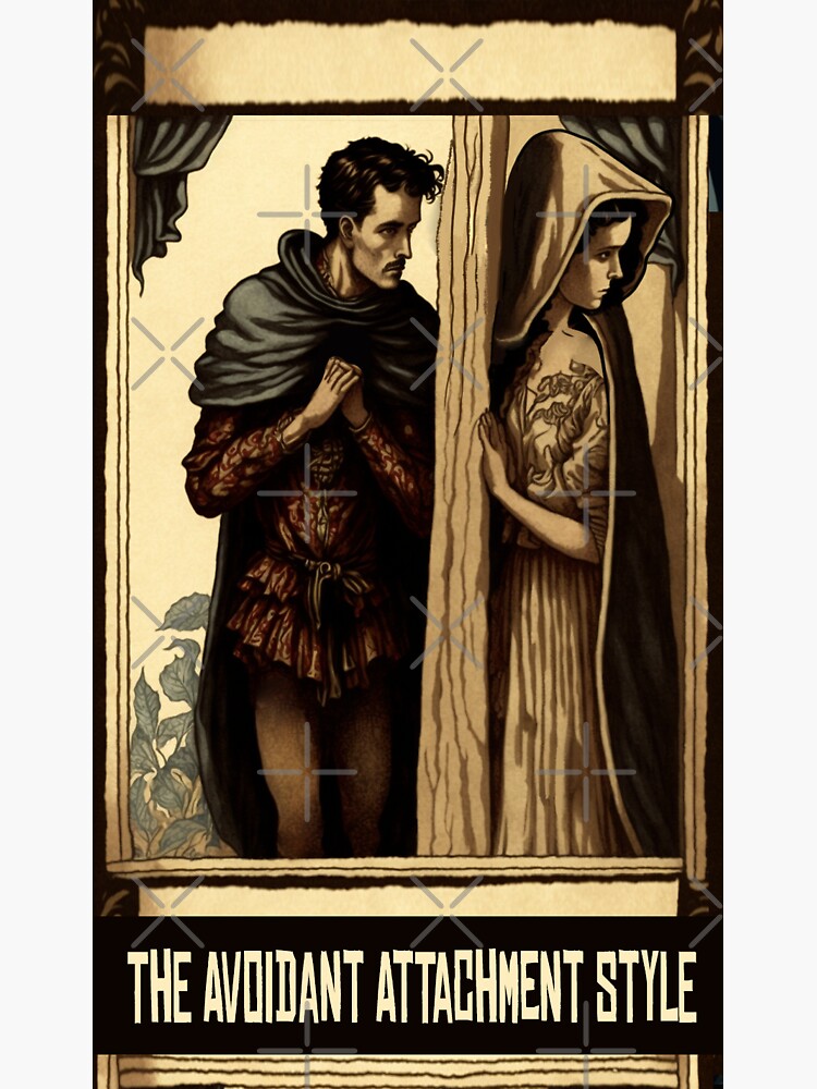 "Avoidant Attachment Style Tarot Card Breakup Relationship Tarot Card