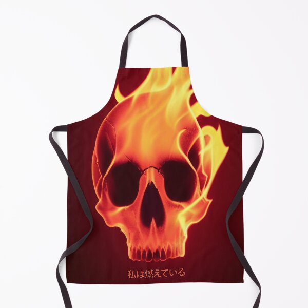 Item preview, SKULL "I'm on Fire" designed and sold by ToxicHoney.
