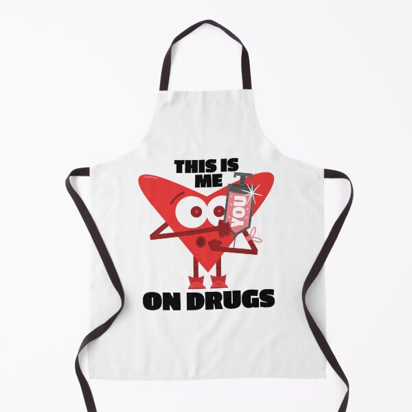 Item preview, This Is Me On Drugs. Heart Injecting Love. Funny Meme Best Vday Joke LOL designed and sold by doseofwin.
