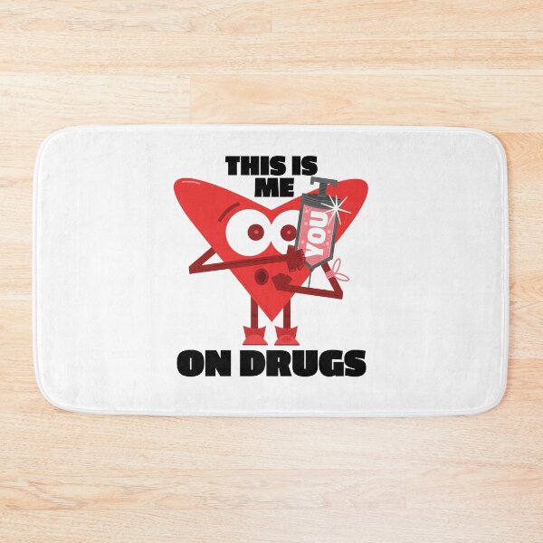 Item preview, This Is Me On Drugs. Heart Injecting Love. Funny Meme Best Vday Joke LOL designed and sold by doseofwin.