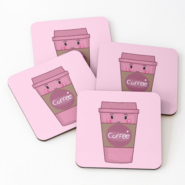 Item preview, Cute cup Coffee pink  designed and sold by FadyaF.