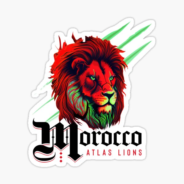 Lion Of Morocco Stickers for Sale | Redbubble