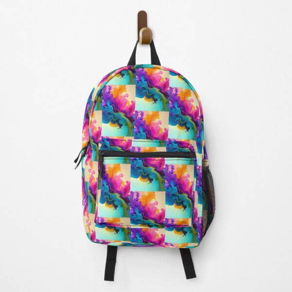 Item preview, Abstract colorful ink fluid designed and sold by Logic72.