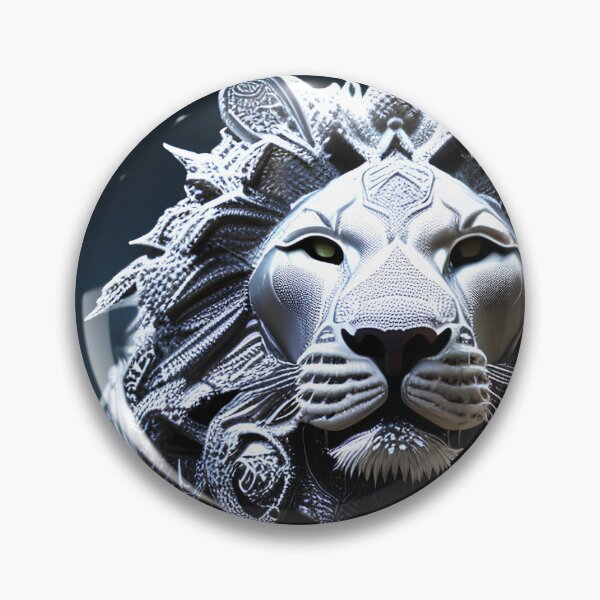 Item preview, Lion warrior designed and sold by WildMountainArt.