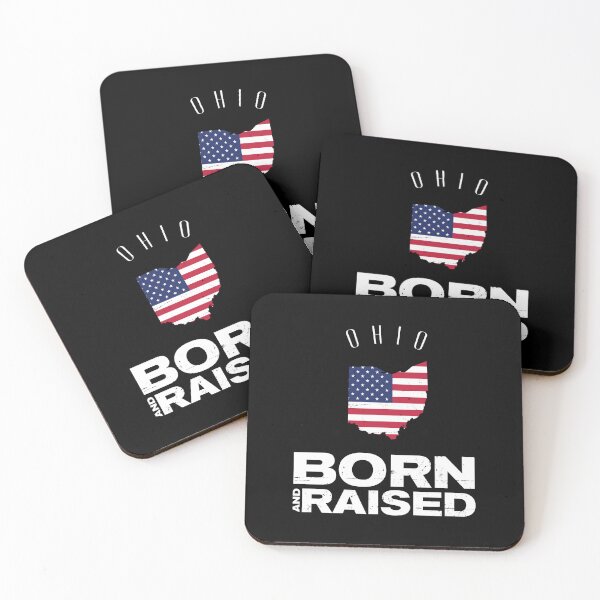 Item preview, USA Born and Raised Ohio American Flag Design designed and sold by VIKING  PROJECT.
