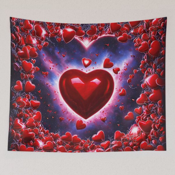 Item preview, Valentine's day heart digital artwork, AI generated designed and sold by Midnight-Hour.
