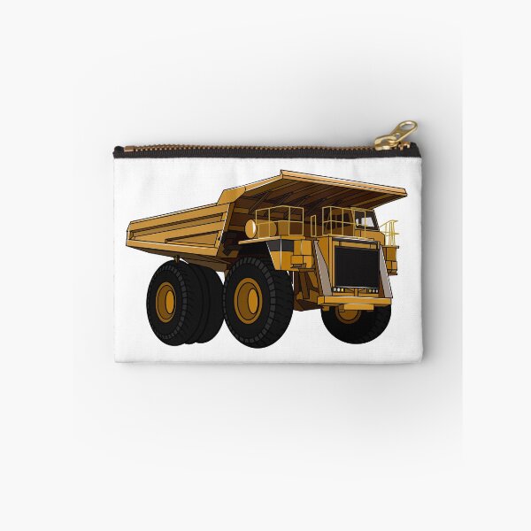 Item preview, Haul truck cartoon illustration designed and sold by Misscartoon.