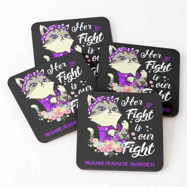 Item preview, Migraine Headache Awareness - Her Fight is our Fight designed and sold by RekaJoJo.