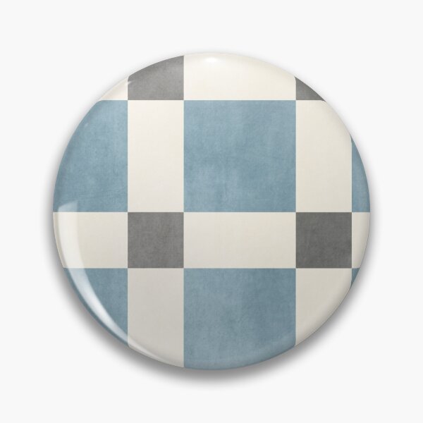 Item preview, Chequer Pattern Blue Dark Grey designed and sold by FAROSSTUDIO.