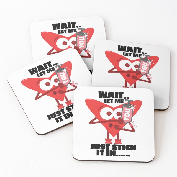 Item preview, Wait Let Me Just Stick It In. Heart Injecting Love. Funny Meme Best Vday Joke LOL designed and sold by doseofwin.