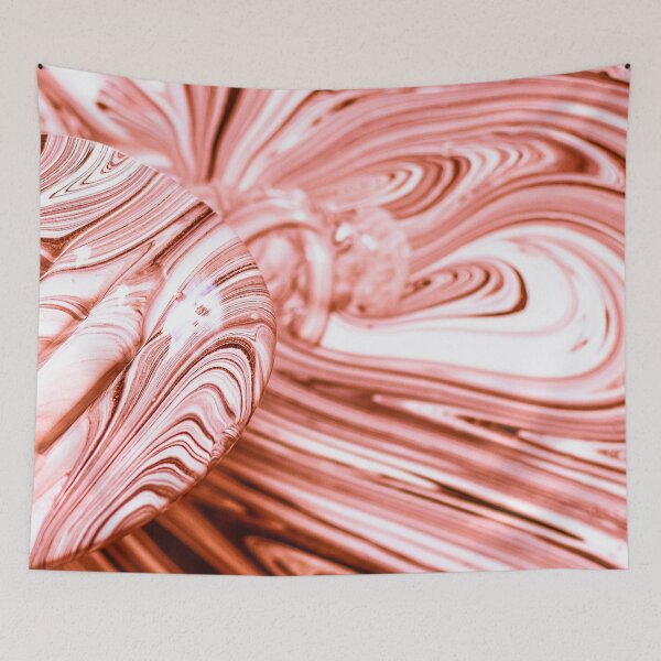 Item preview, Coral Abstract Swirl Pattern designed and sold by TheCatmeow2000.