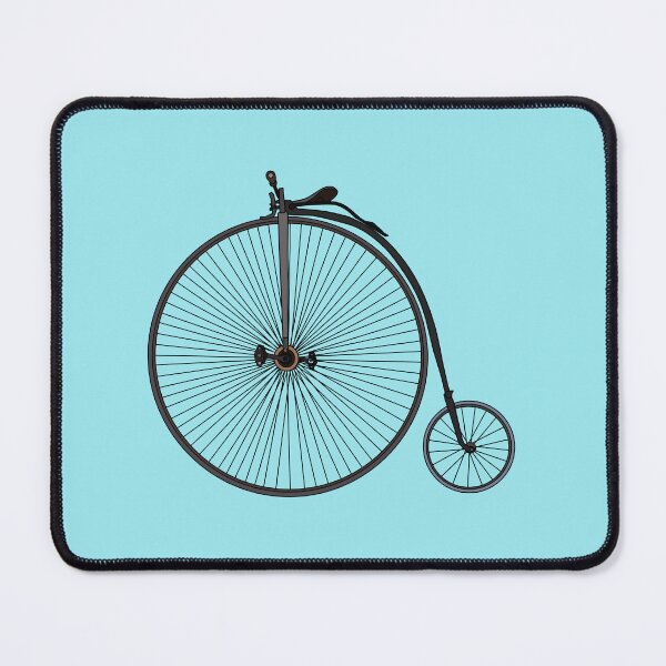 Item preview, High wheel bicycle cartoon illustration designed and sold by Misscartoon.