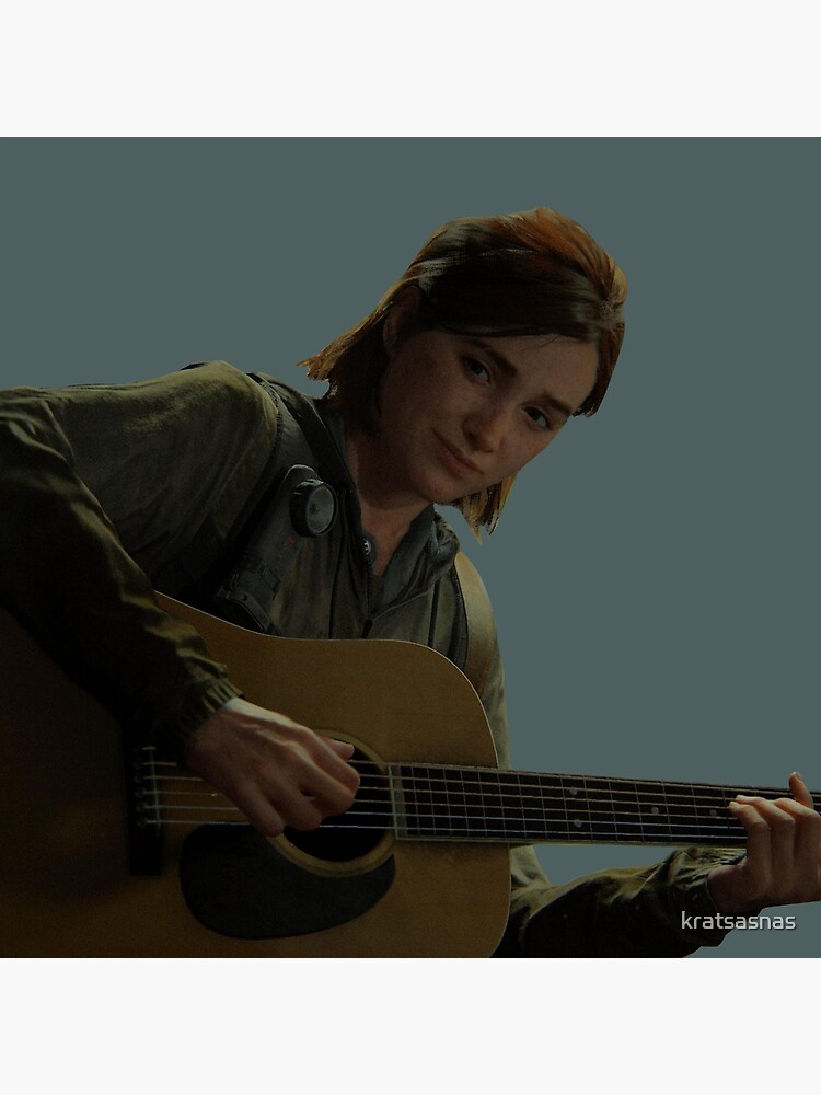 The last of us ellie Guitar Posters Postcard for Sale by brentonclant