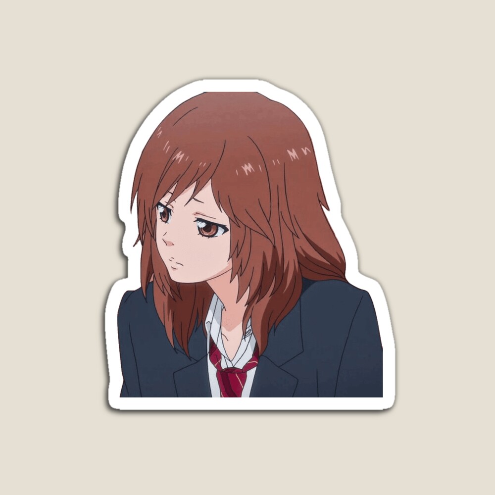 Ao Haru Ride - Futaba Yoshioka & Kou Mabuchi  Sticker for Sale by balvrz