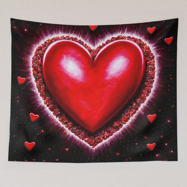 Item preview, Valentine's day heart digital artwork, AI generated designed and sold by Midnight-Hour.