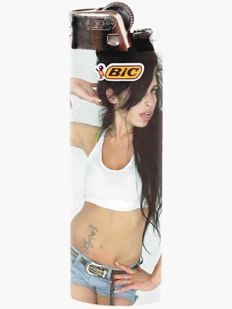 Thumbnail 3 of 3, Sticker, amy wine designed and sold by spoiledbratz.