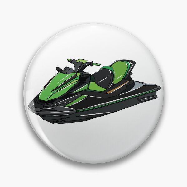 Item preview, Jet ski cartoon illustration designed and sold by Misscartoon.