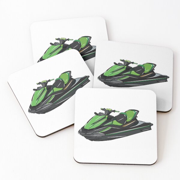 Item preview, Jet ski cartoon illustration designed and sold by Misscartoon.