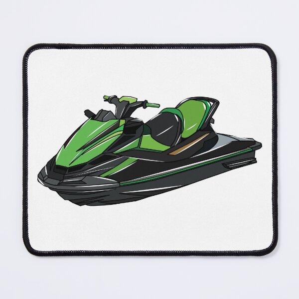 Item preview, Jet ski cartoon illustration designed and sold by Misscartoon.