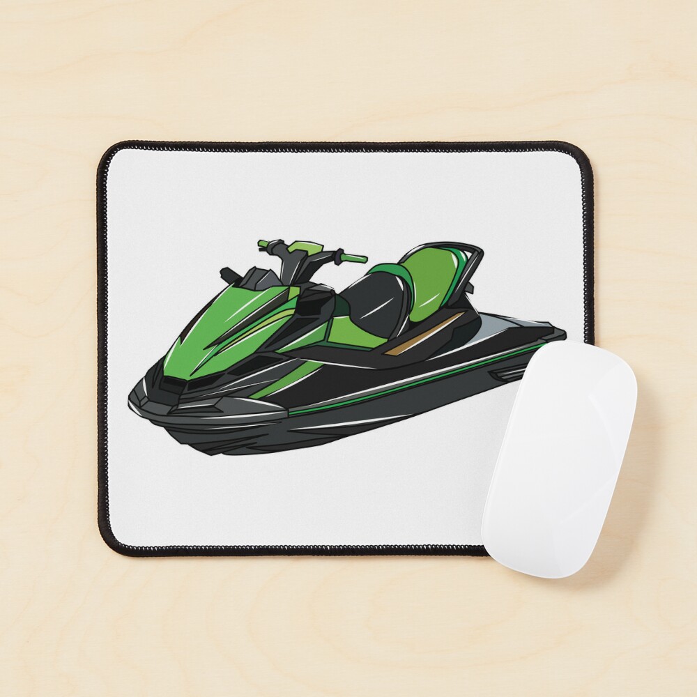 Jet ski cartoon illustration