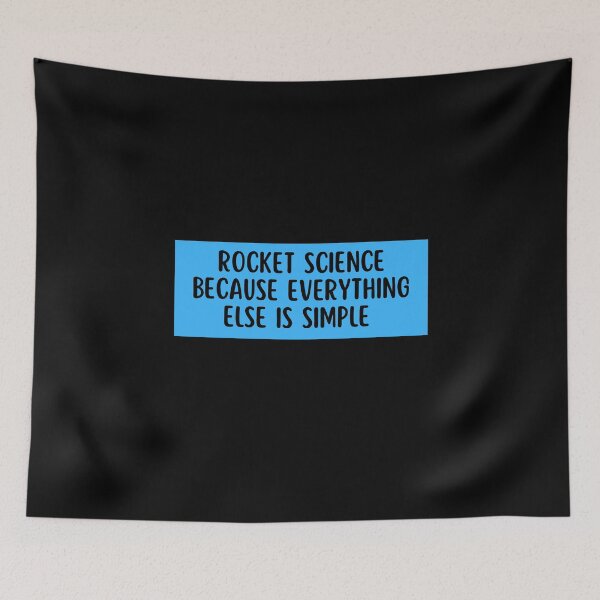 Item preview, rocket science because everything else is simple designed and sold by TomorrowQuotes.