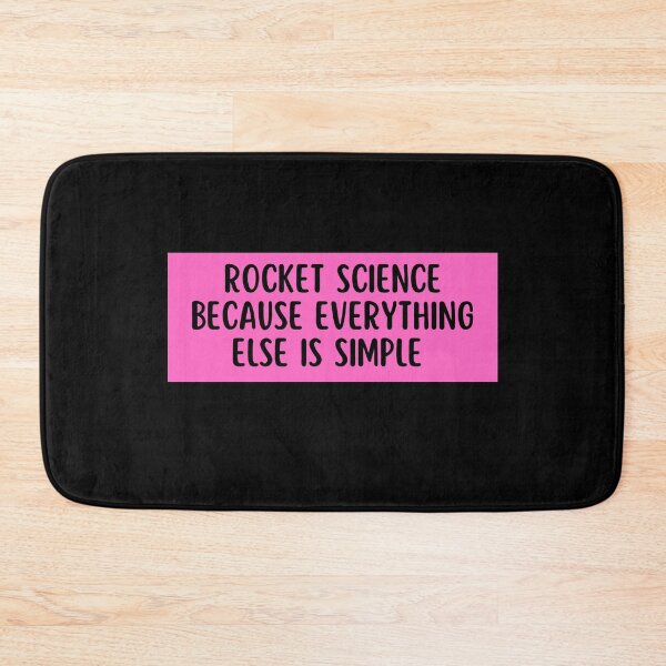 Item preview, rocket science because everything else is simple designed and sold by TomorrowQuotes.