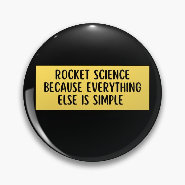 Item preview, rocket science because everything else is simple designed and sold by TomorrowQuotes.