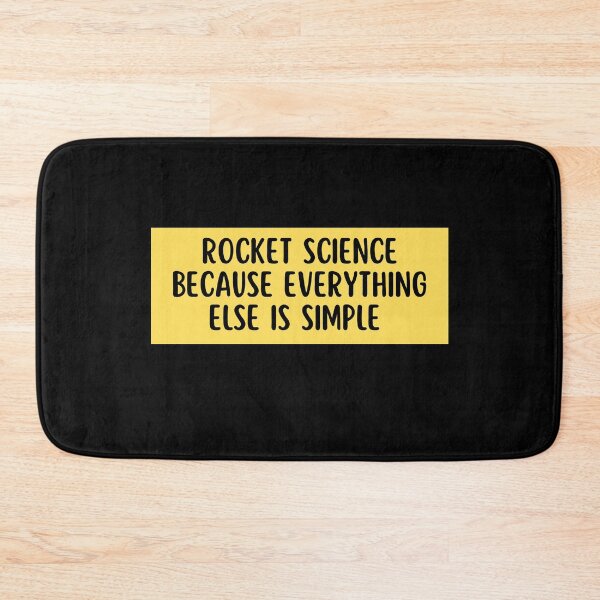 Item preview, rocket science because everything else is simple designed and sold by TomorrowQuotes.