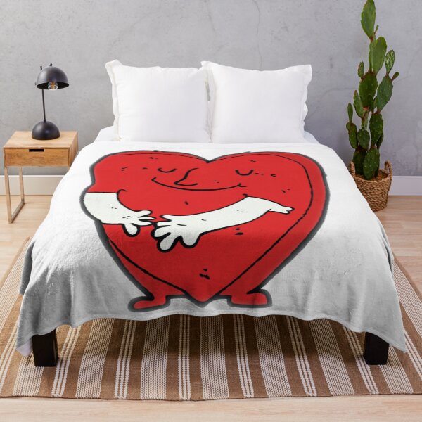 Item preview, Heart Filled Love: Cartoon Holding a Heart with Care designed and sold by JOY STORE 45.
