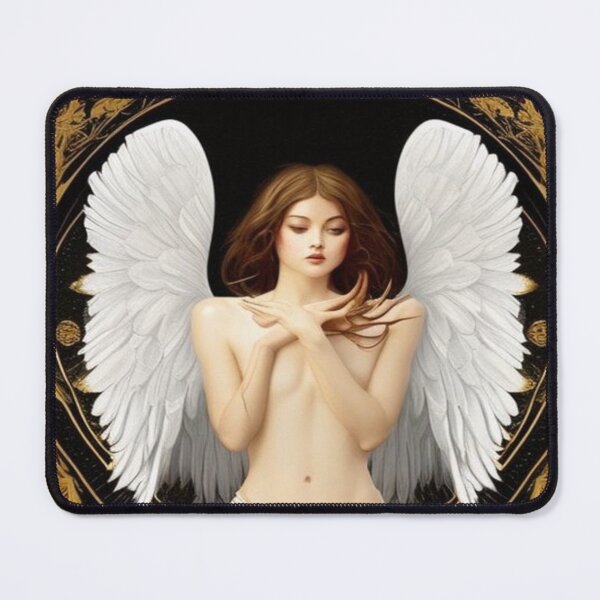 Item preview, Gold an black Angel designed and sold by AnnieHaven.