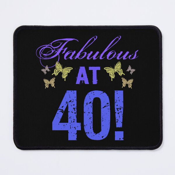 Item preview, Fabulous At 40 birthday! designed and sold by thepixelgarden.
