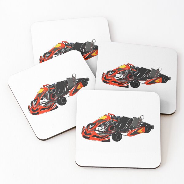 Item preview, Kart racing cartoon illustration designed and sold by Misscartoon.