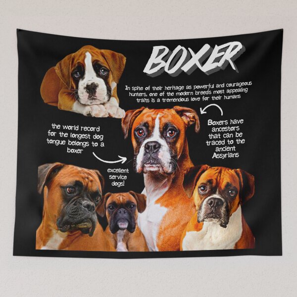 Item preview, Boxer Dog Fun Facts designed and sold by KyleNesas.